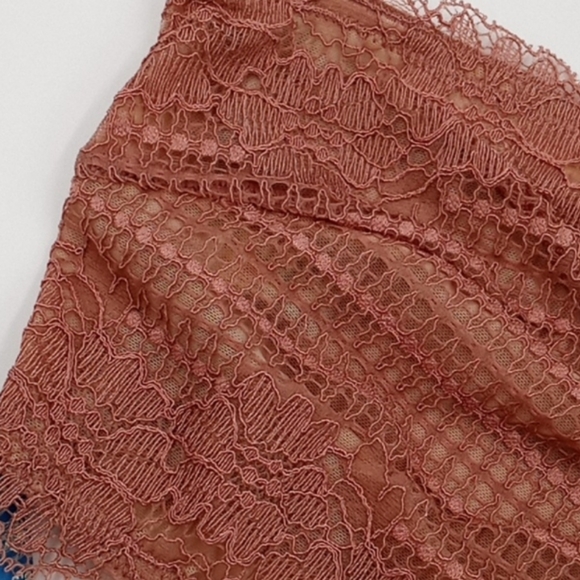 Free People Camila Bandeau Lace Bralette Vintage Rose Pink - Picture 4 of 15